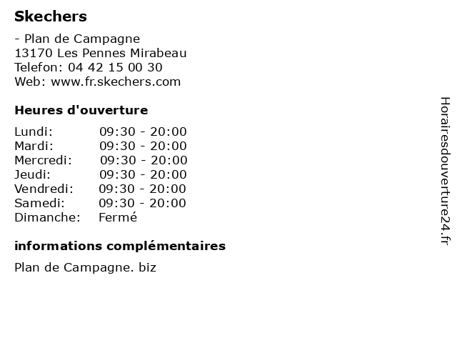 Skechers Plan De Campagne 2024 www.levitan